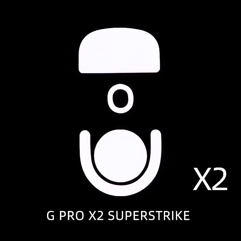 2 Sets/pack Esports Tiger Normal Mouse Feet Mouse Skate For G Pro X Superlight G PRO Wireless GPX2 GPW5 Mouse Glides Curve Edge