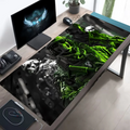 Large Tactical Soldier Design Mouse Pad Non-Slip XXL Desk Pad Gaming Accessories with Stitched Edges for Home And FPS Gamer
