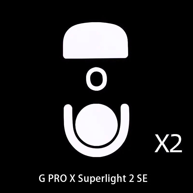 2 Sets/pack Esports Tiger Normal Mouse Feet Mouse Skate For G Pro X Superlight G PRO Wireless GPX2 GPW5 Mouse Glides Curve Edge