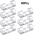 5/20Pcs Cable Management Clip Cable Protector Winder Self-Adhesive Desktop Tidy Management Clips For Mouse Headset Wire Storage
